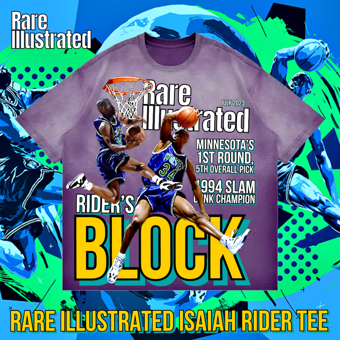 RARE ILLUSTRATED ISAIAH RIDER TEE