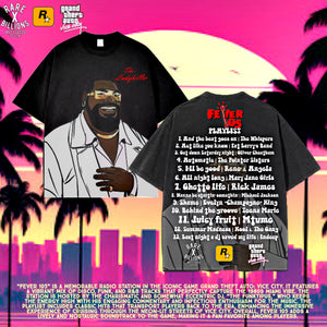 RAREXBILLIONS “FEVER 105” PLAYLIST TEE