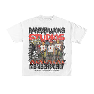 RAREXBILLIONS STUDIOS MEMBERS ONLY TEE