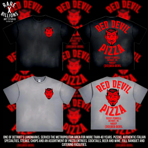 RAREXBILLIONS RED DEVIL-DET MERCH