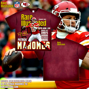 RARE ILLUSTRATED PATRICK MAHOMES TEE