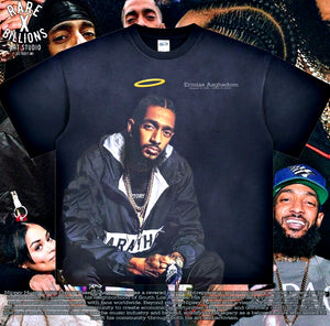 RAREXBILLIONS NIPSEY HUSSLE TEE