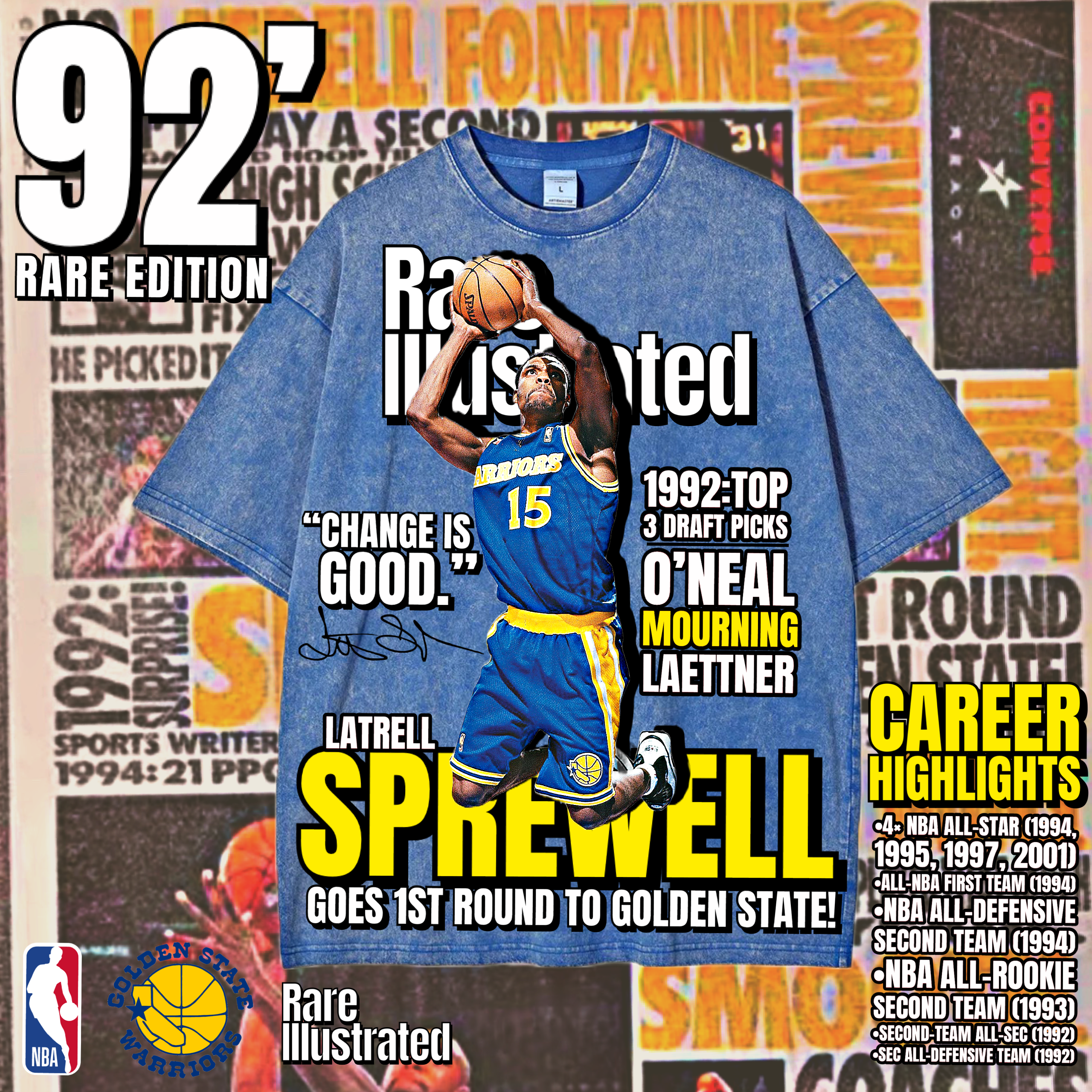 RARE LATRELL SPREWELL TEE