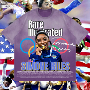 RARE ILLUSTRATED SIMONE BILES TEE