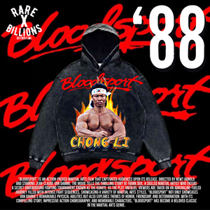 RARE CHONG LI “BLOODSPORT” HOODIE