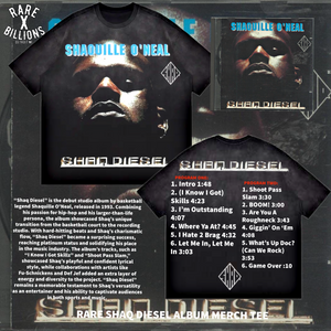 RARE SHAQ DIESEL ALBUM MERCH TEE