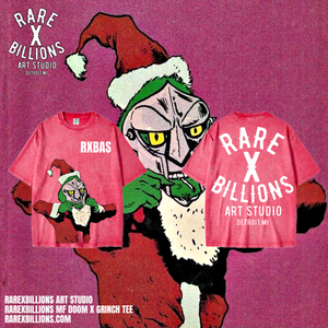 RAREXBILLIONS MF DOOM X GRINCH TEE