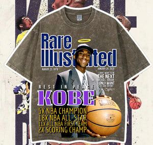 RARE ILLUSTRATED KOBE TEE