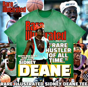 RARE ILLUSTRATED SIDNEY DEANE TEE