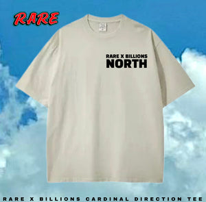 RARE X BILLIONS CARDINAL DIRECTION TEE