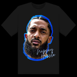 RARE NIP HUSSLE TEE