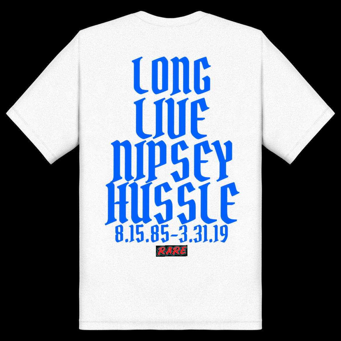 RARE NIP HUSSLE TEE