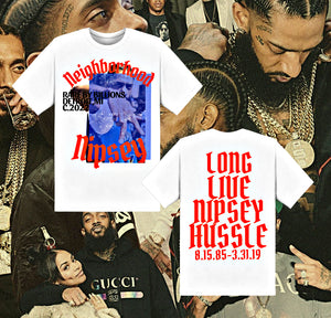 RARE NIP HUSSLE TEE