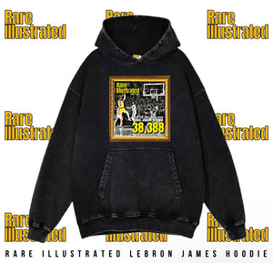 RARE ILLUSTRATED LEBRON JAMES HOODIE