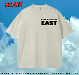 RARE X BILLIONS CARDINAL DIRECTION TEE