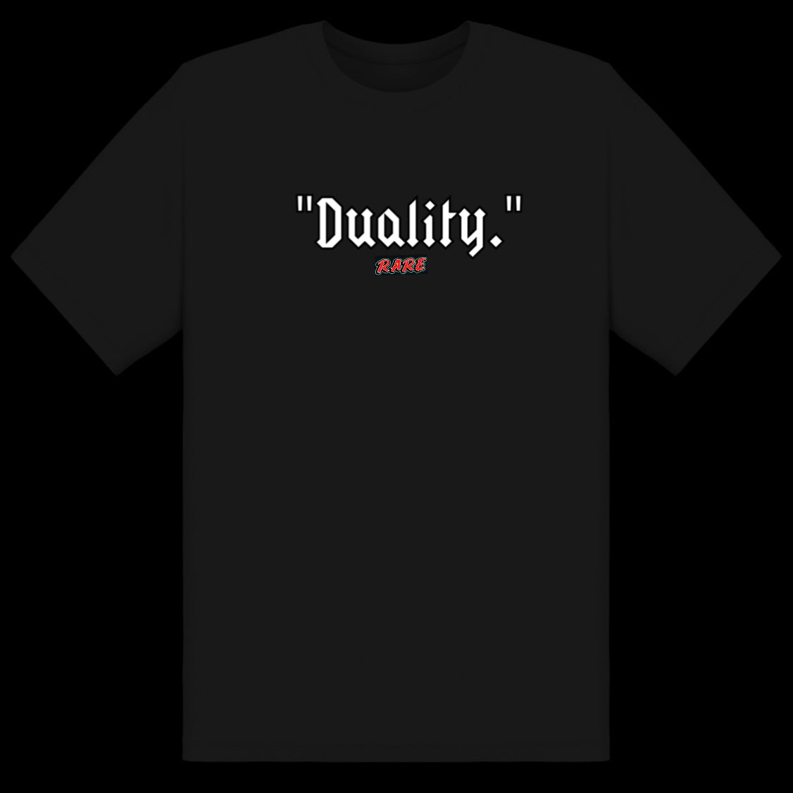 RARE DUALITY TEE.