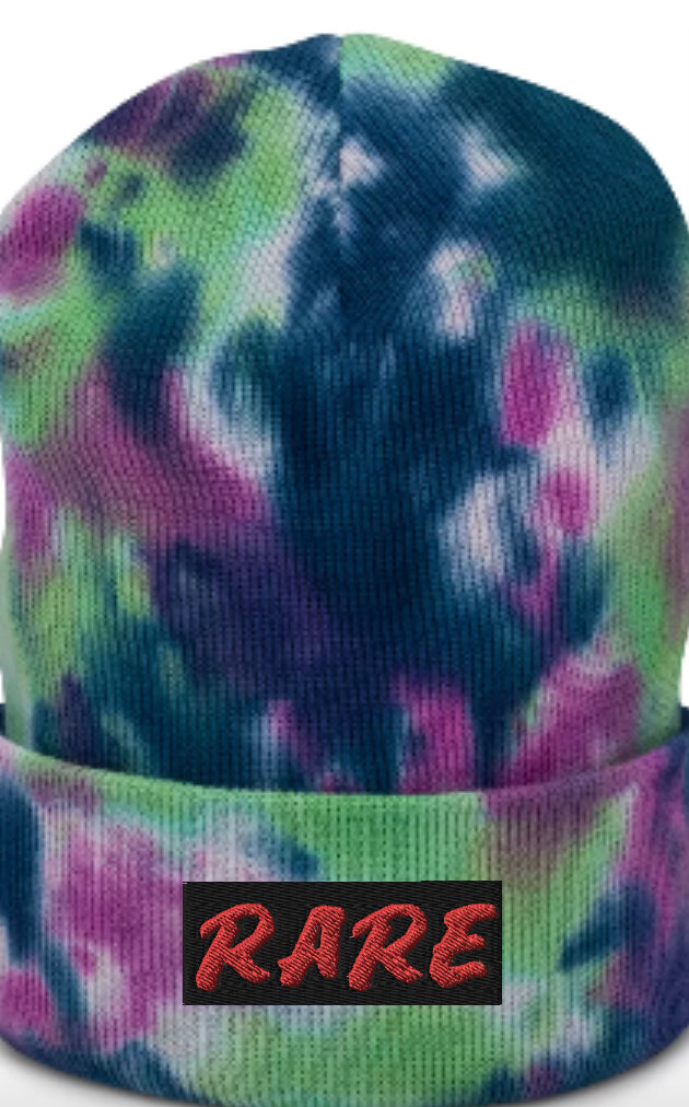 RARE TIE-DYE SKULLY.