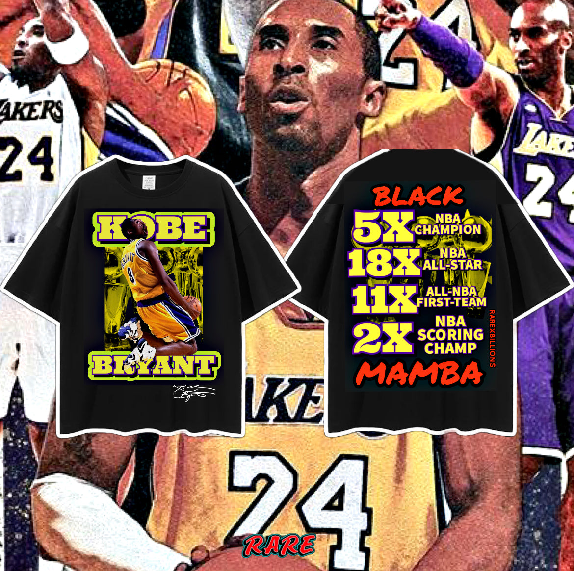 RARE KOBE BRYANT ANNIVERSARY TEE.