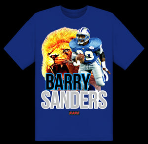 RARE BARRY SANDERS TEE